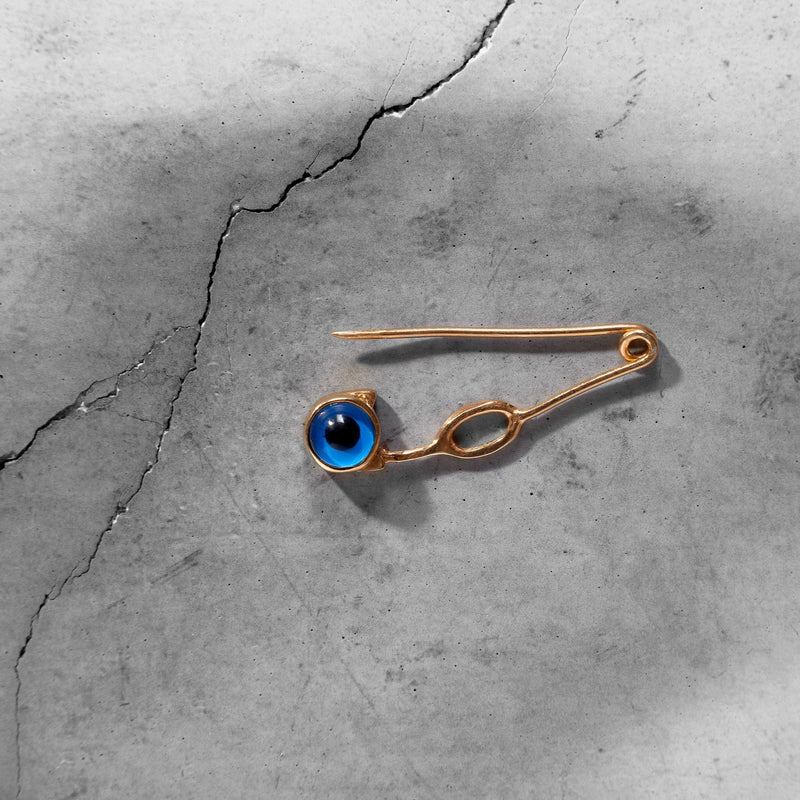 Safety Pin Evil Eye
