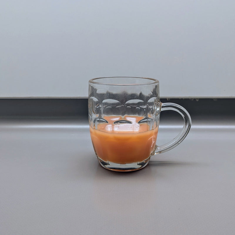 Glass Dimple Beer Tankard