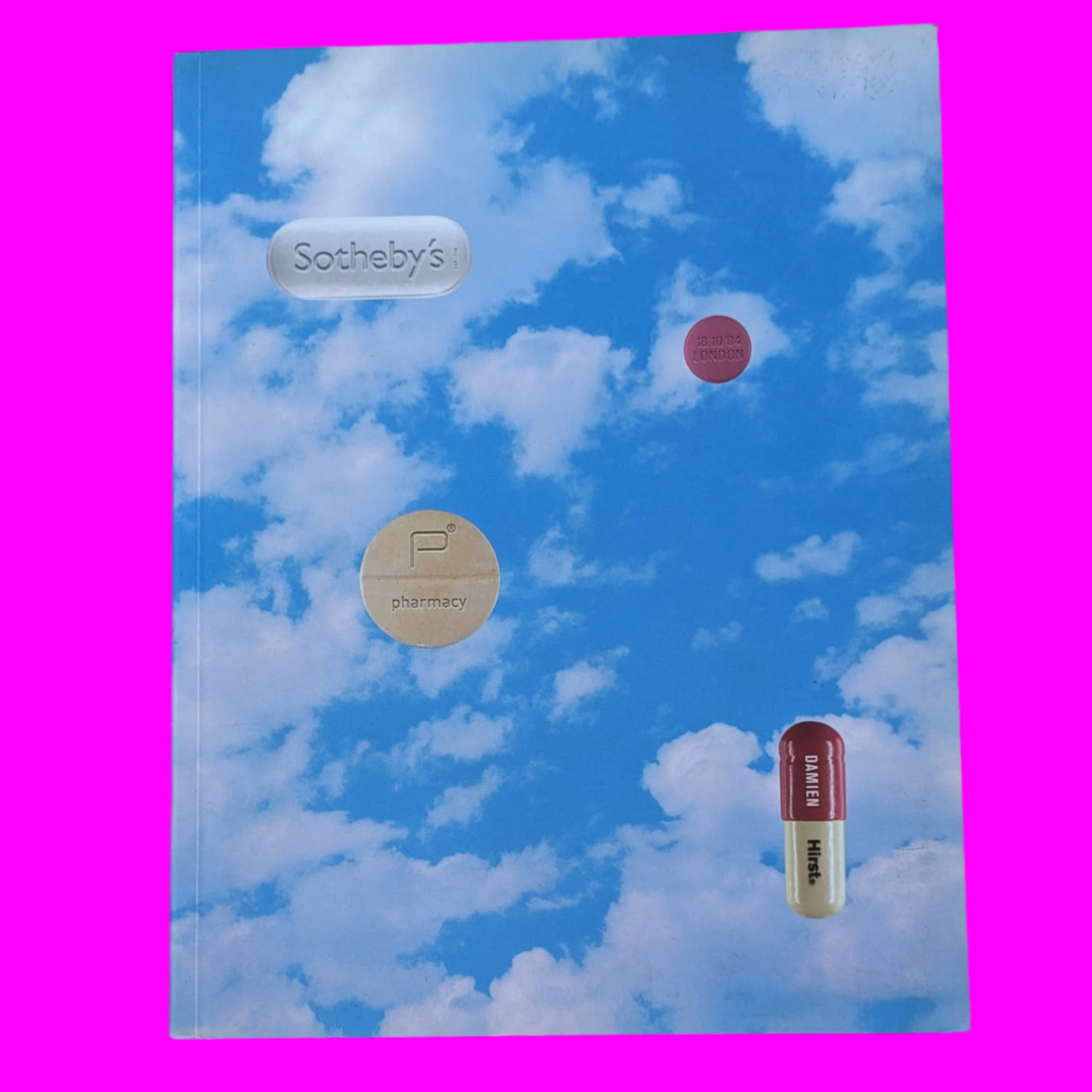 Damien Hirst's Pharmacy catalog for Sotheby's