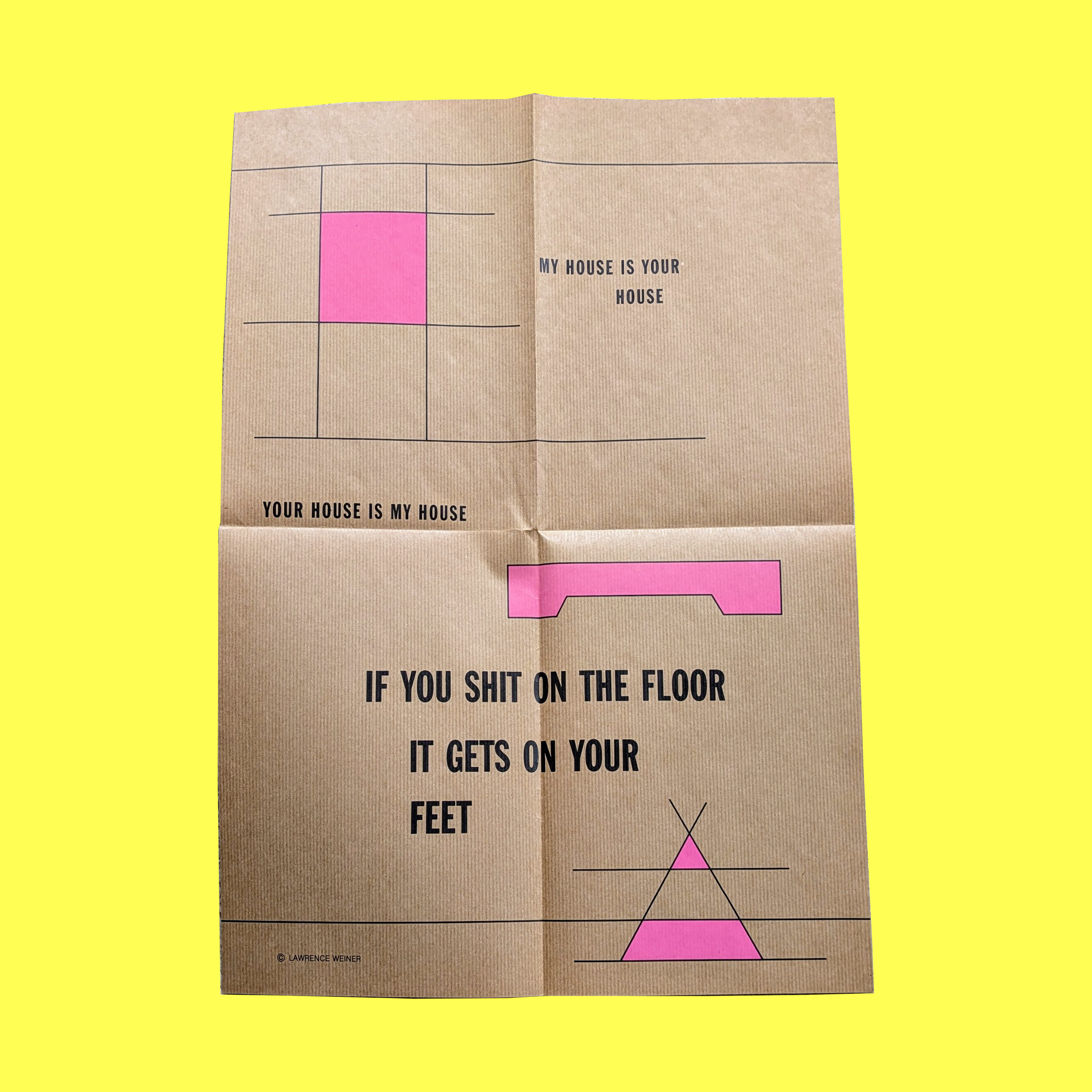 Paradigms Suitable for Daily Use - Lawrence Weiner
